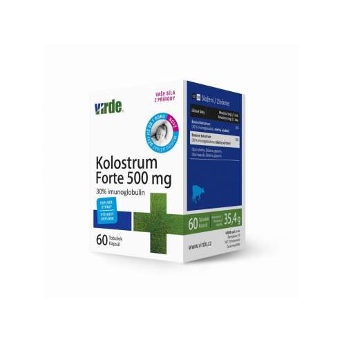 VIRDE KOLOSTRUM Forte 500mg tbl.60